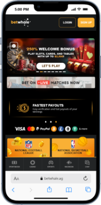 BetWhale - One of the best US offshore casinos