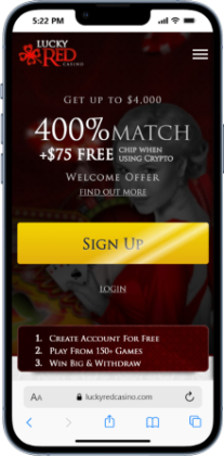 Lucky Red - One of the best US offshore casinos