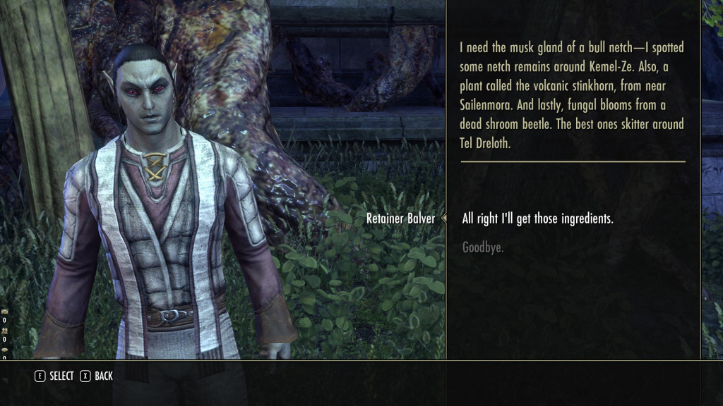 ESO Necrom Llaro’s Headache Guide: Where To Find All Ingredients, Choice Outcomes