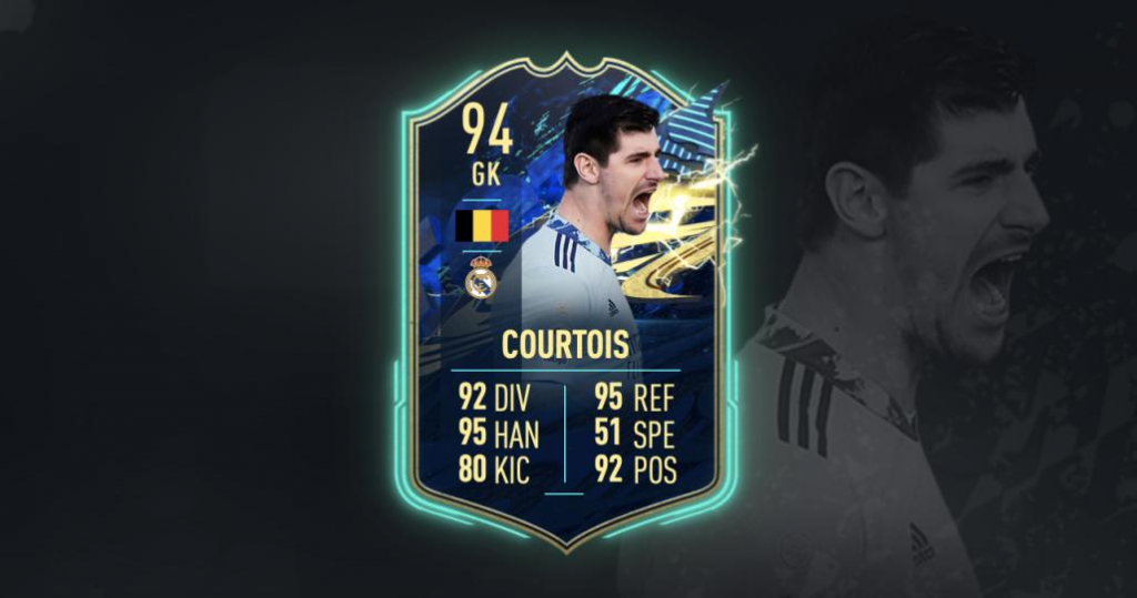FIFA 21 Thibaut Courtois TOTS SBC: Cheapest solutions, rewards, stats