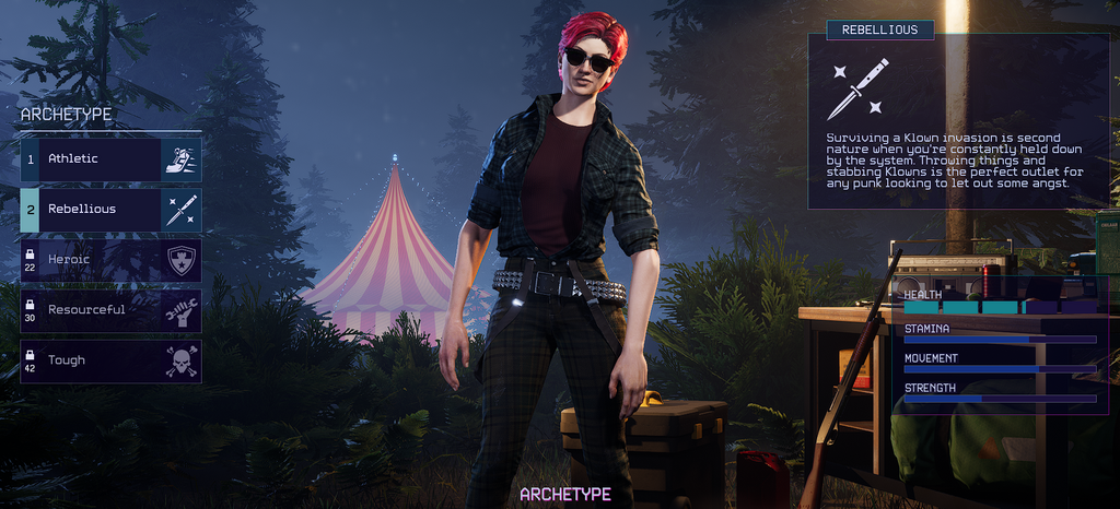 The Best Human Archetypes in Killer Klowns from Outer Space