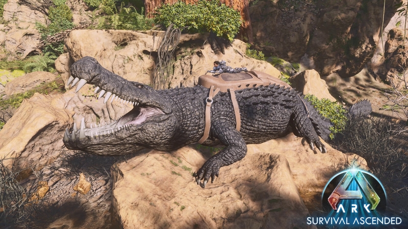 How To Craft Deinosuchus Saddle In Ark Survival Ascended