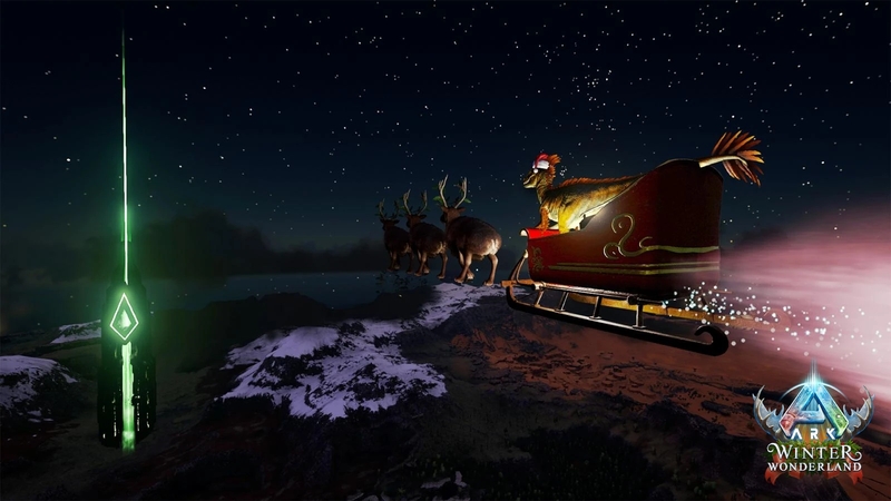 How To Find Raptor Claus In ARK Survival Ascended Winter Wonderland