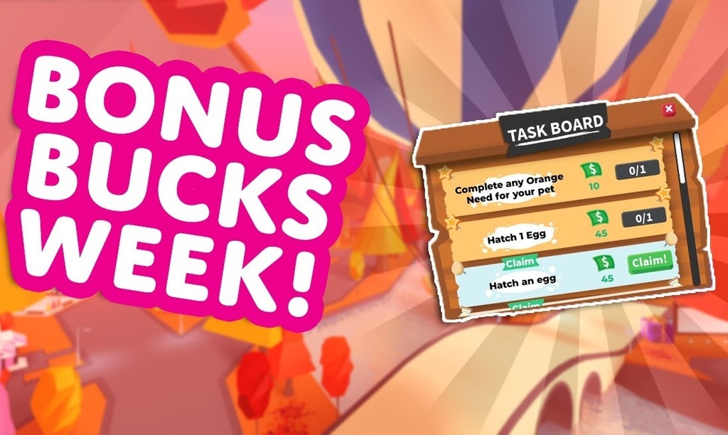 Dont Miss Adopt Me’s Bonus Bucks & x2 Aging Weekend