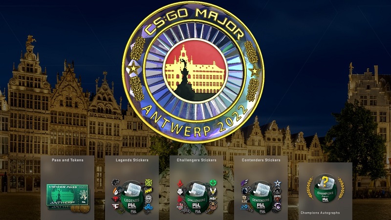 PGL Antwerp Major – All Stickers, Autographs, Glitter and Capsule Price