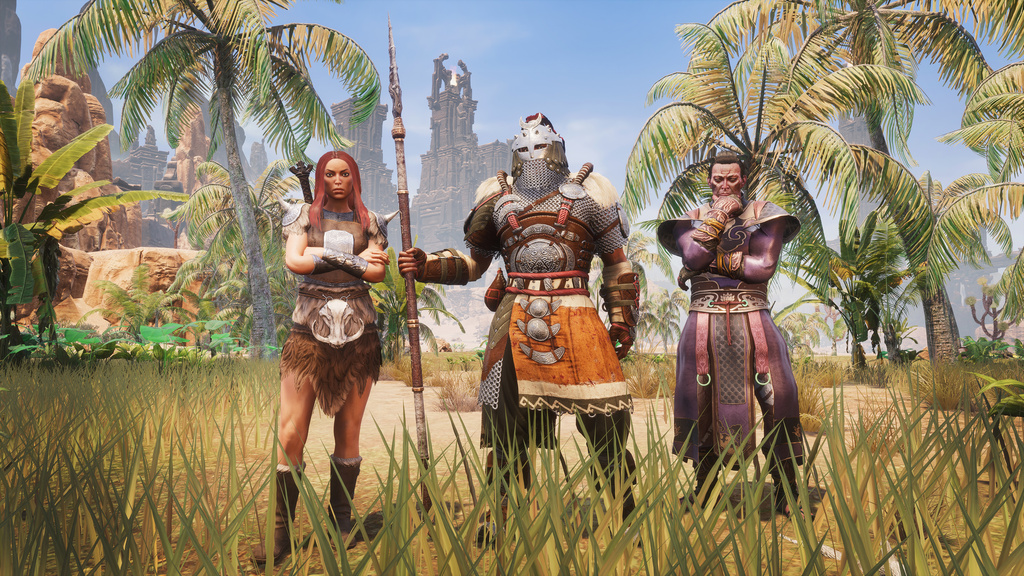 Dawning Of The Age Of Heroes Begins In Conan Exiles With Voiced Companions, Living Settlements & More