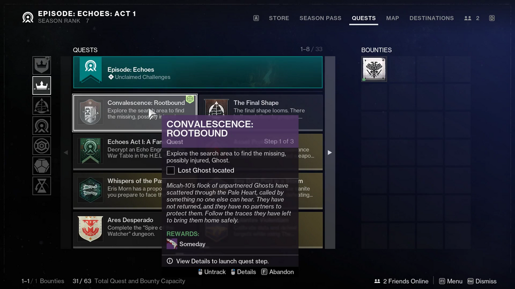 Destiny 2 Convalescence Rootbound Quest Guide | The Final Shape