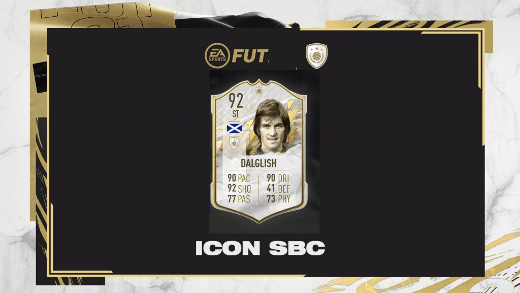 FIFA 22 Kenny Dalglish Icon SBC: Cheapest solution, stats, and rewards