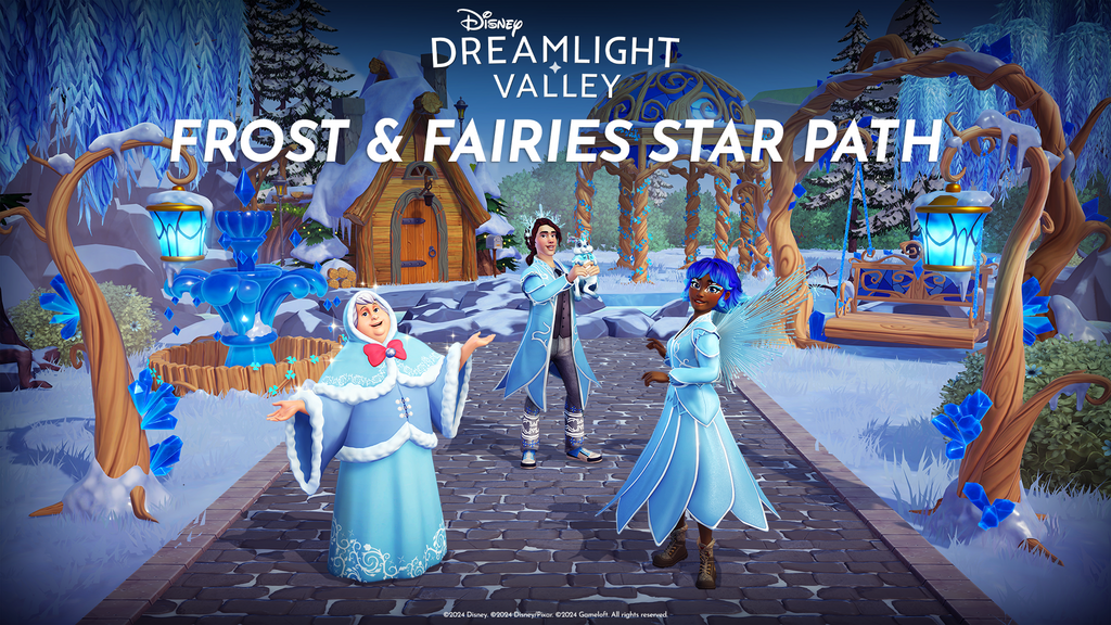 Disney Dreamlight Valley Frost & Fairies Star Path Duties