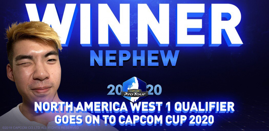 Nephew earns his Capcom Cup spot by pulling an upset at the North America West qualifiers
