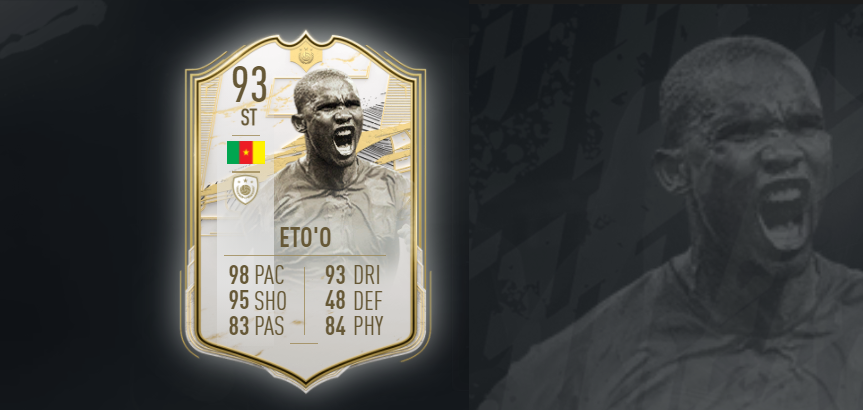 FIFA 21 Samuel Eto’o Icon SBC: Cheapest solutions, rewards, stats