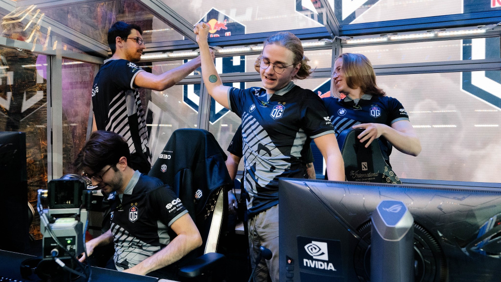 Two-time defending champions OG eliminated from TI10 after “ez” Team Spirit victory