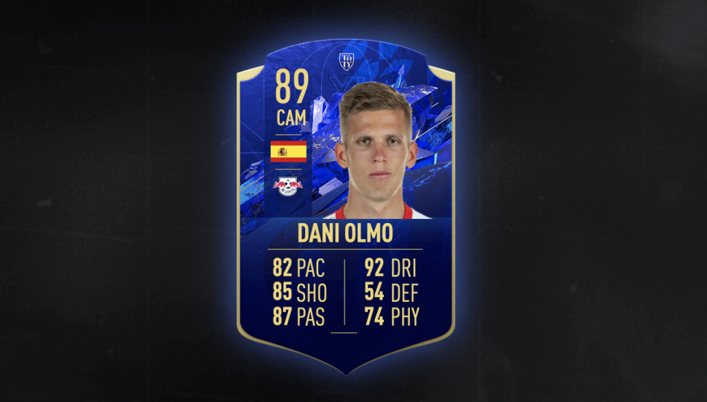 FIFA 22 Dani Olmo TOTY SBC: Cheapest solutions, rewards, stats