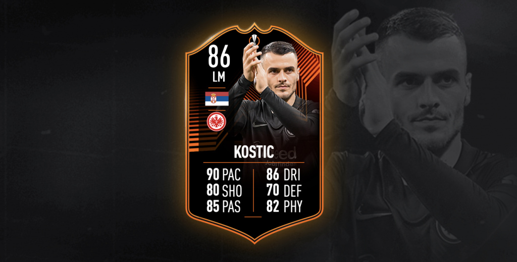 FIFA 22 Filip Kostić RTTK SBC: Cheapest solutions, rewards, stats