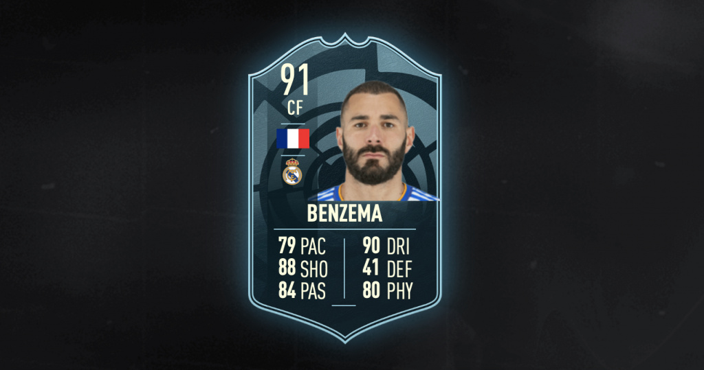 FIFA 22 Karim Benzema POTM SBC: Cheapest solutions, rewards, stats