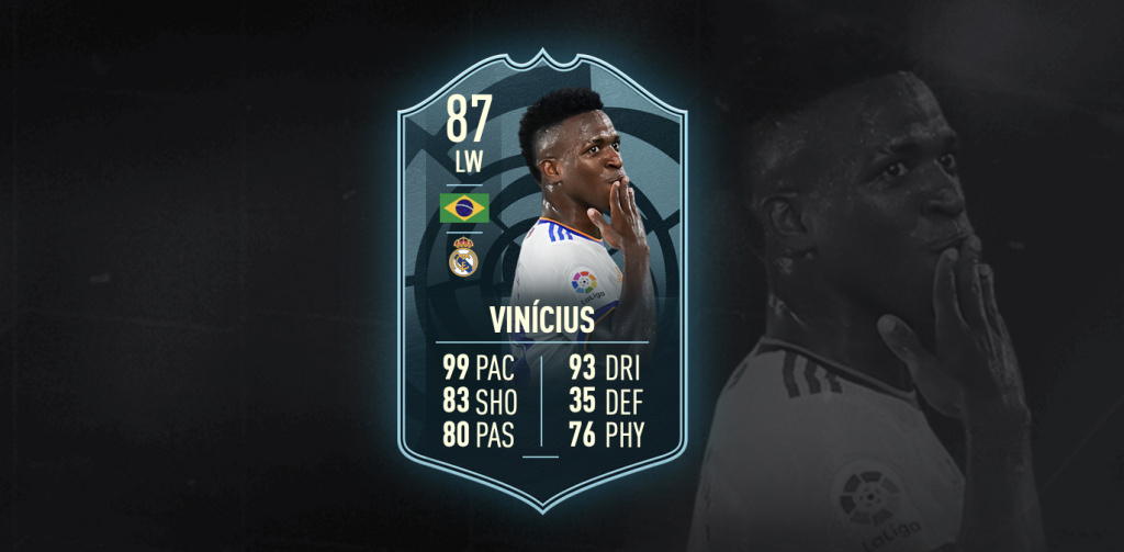 FIFA 22 Vinícius Júnior POTM SBC: Cheapest solutions, rewards, stats
