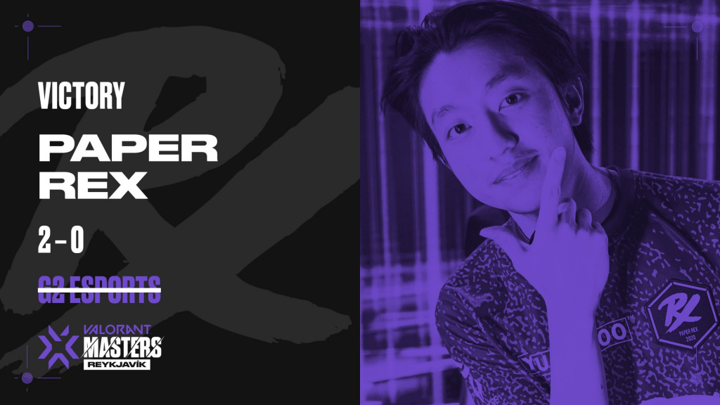 Paper Rex thrashes G2 Esports to move closer to VCT Masters Reykjavík Lower Finals