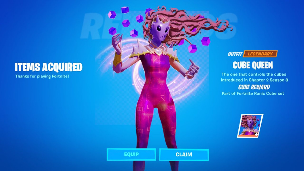 Secret Fortnite skin, Cube Queen, revealed
