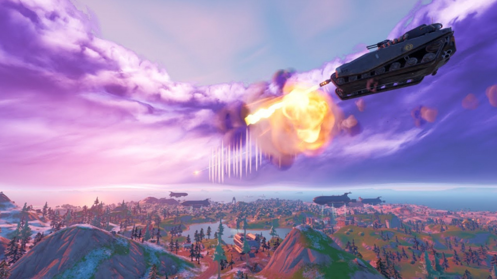 Fortnite flying Tank glitch goes viral on TikTok – Chapter 3 Season 2
