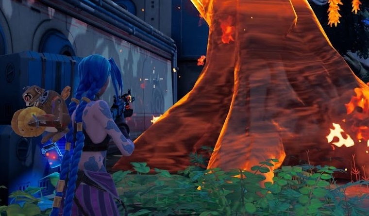 How to ignite structures in Fortnite