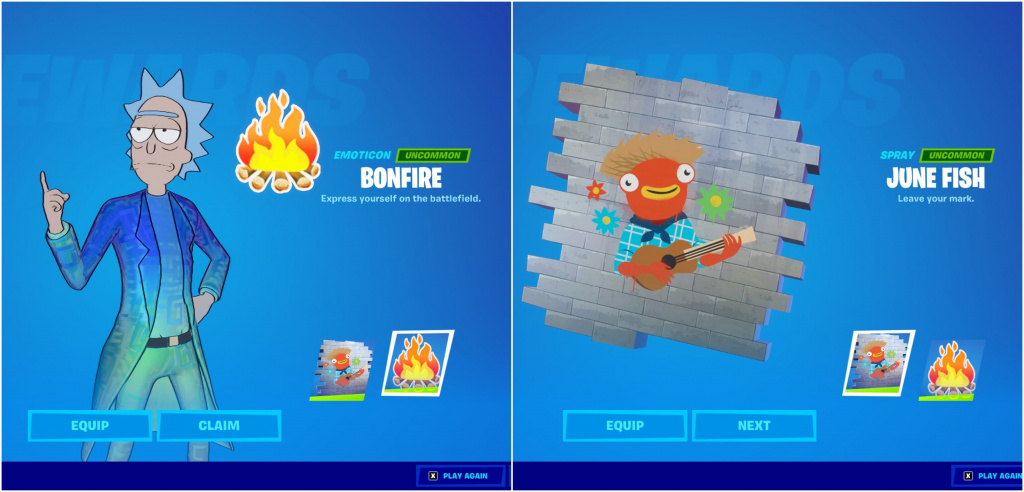 Fortnite redeem code (June 2021): Get free June Fish Spray, Bonfire Emoticon