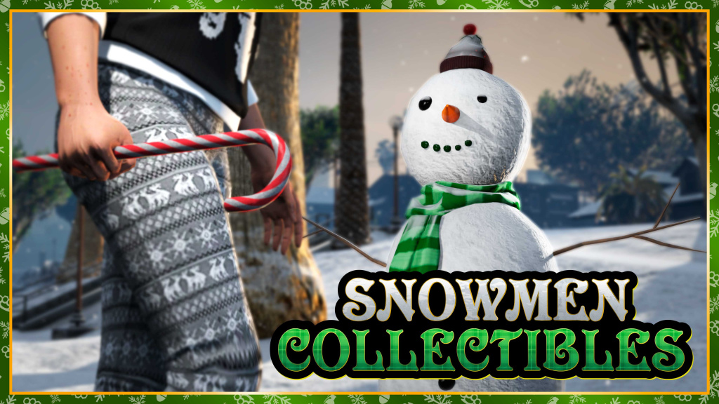 All GTA Online Snowmen Map Locations and Rewards