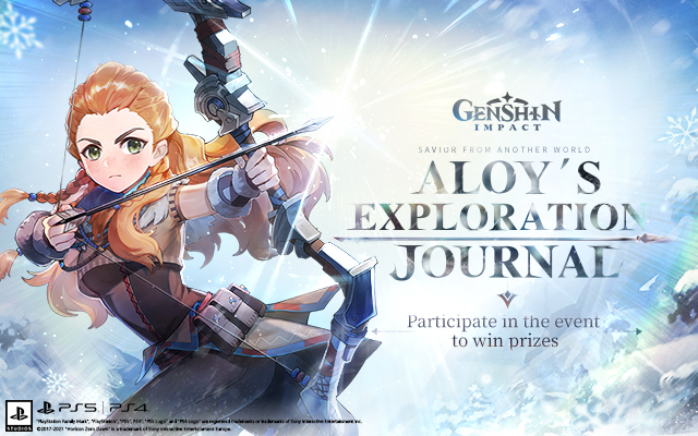 Genshin Impact Aloy’s Exploration Journal: Be part of Aloy’s journey around Teyvat and get free Primogems