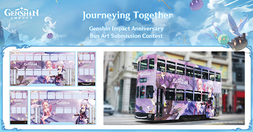 miHoYo wants you to design a BUS to celebrate Genshin Impact’s first birthday