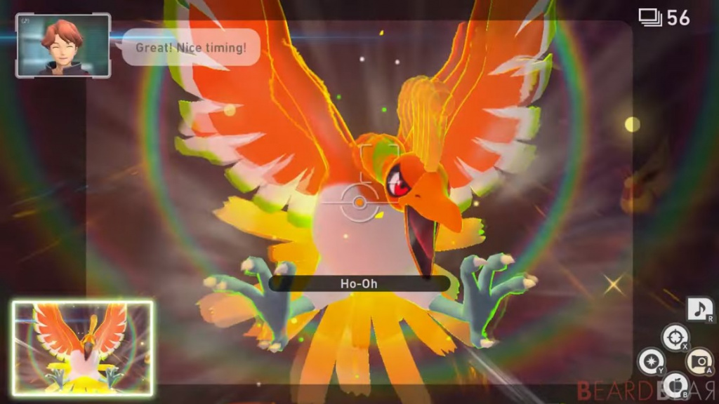 New Pokémon Snap – How to find Ho-Oh and complete A Slice of Rainbow request