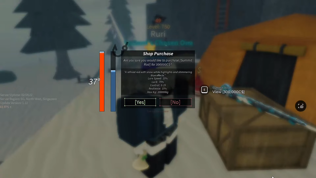 Fisch Summit Rod: How To Unlock