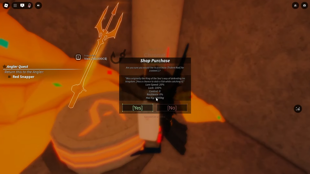 Fisch Trident Rod: How To Get