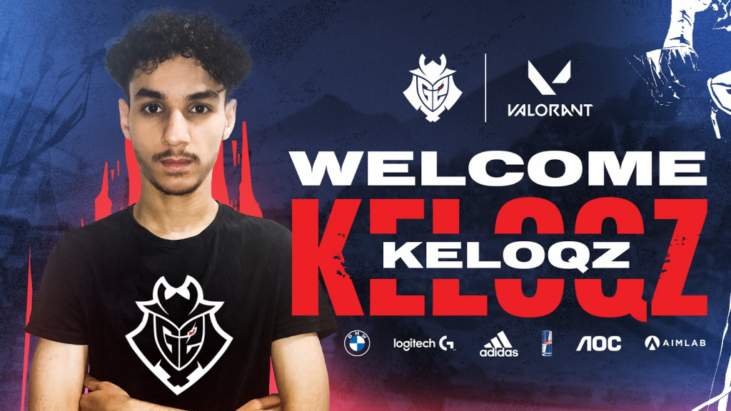G2 welcomes keloqz to Valorant roster, pyth benched
