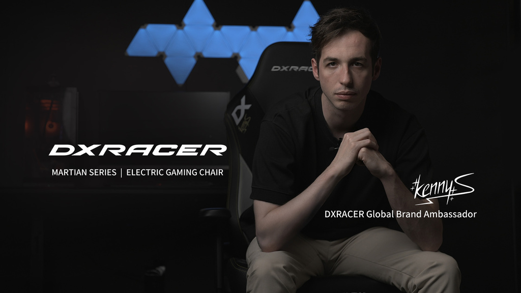 DXRacer Appoints kennyS As Global Brand Ambassador