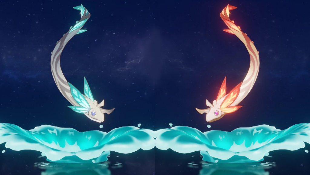 How to catch Golden and Rusty Koi in Genshin Impact 2.1