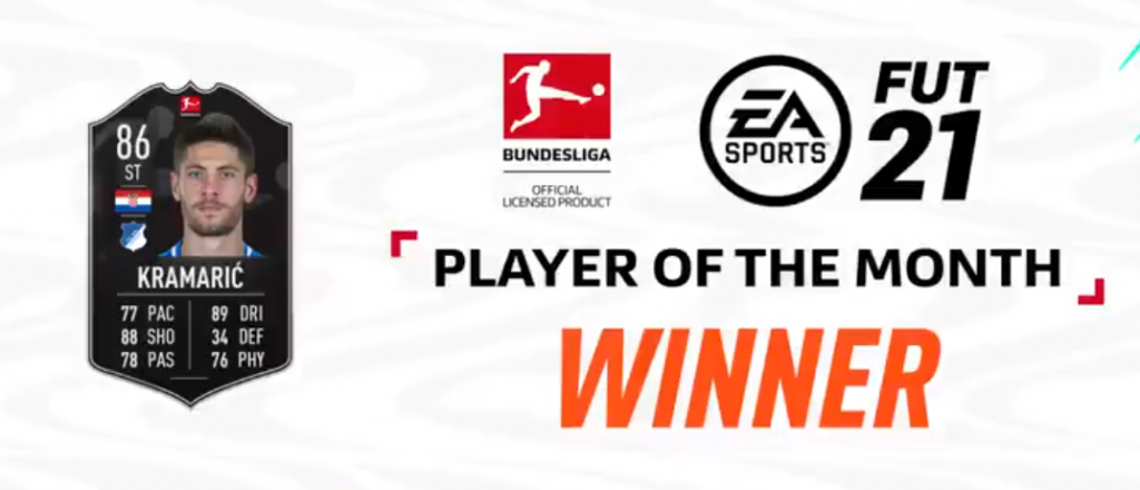FIFA 21 Kramaric POTM SBC: cheapest solutions for Bundesliga’s player of the month
