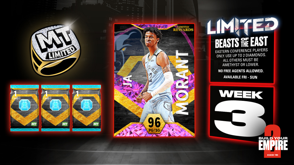 NBA 2K22 MyTeam Limited Season 2 Week 3: Game conditions, best lineup, etc.
