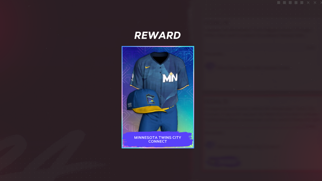 MLB The Show 24 City Connect Minnesota Conquest Hidden Rewards Map