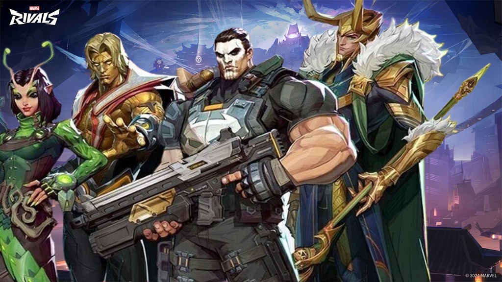 New Punisher, Loki & Adam Warlock Cosmetic Skins Announced For Marvel Rivals At Launch