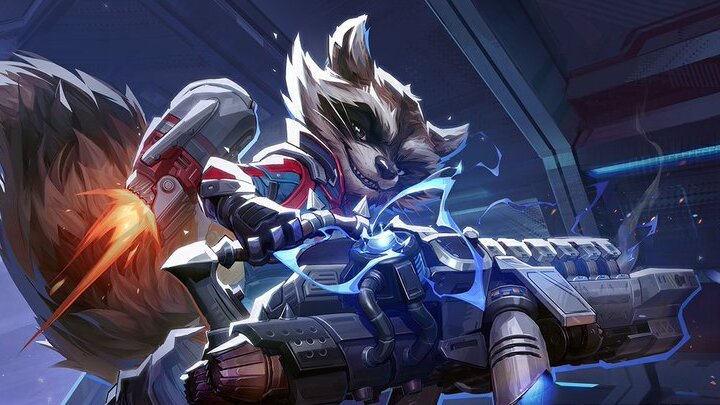 Rocket Raccoon Is Ready To Blast Off With A New GOTG-Inspired Skin In Marvel Rivals