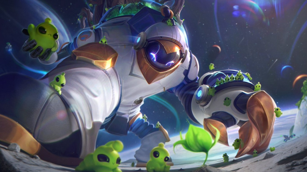 Rammus, Corki, Maokai, and Veigar set to get Astronaut skins in League of Legends