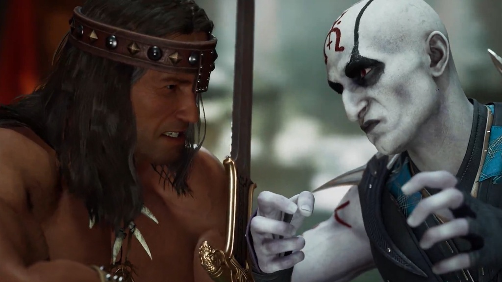 Next Mortal Kombat 1: Khaos Reigns Guest Fighter Conan The Barbarian Spotlighted In Latest Gameplay Trailer
