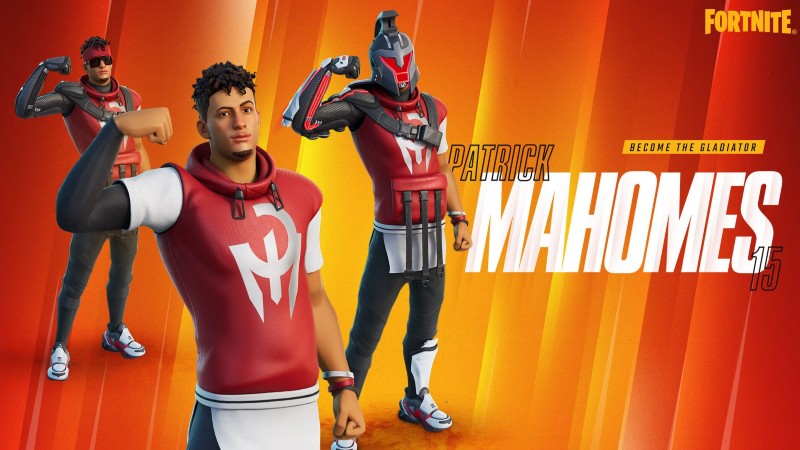 NFL Star Patrick Mahomes Joins Fortnite Icon Series