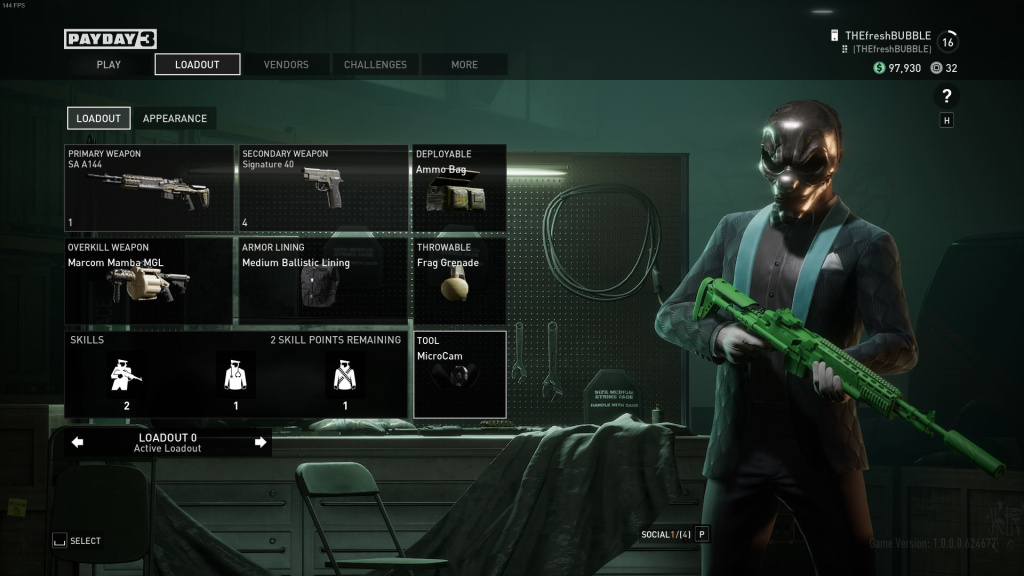 Best Sniper Loud Build In Payday 3 & Attachments Loadout