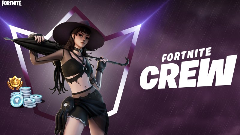 Fortnite Phaedra skin revealed in Crew Pack July 2022