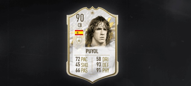 FIFA 22 Carles Puyol ICON SBC: Cheapest solutions, rewards, stats