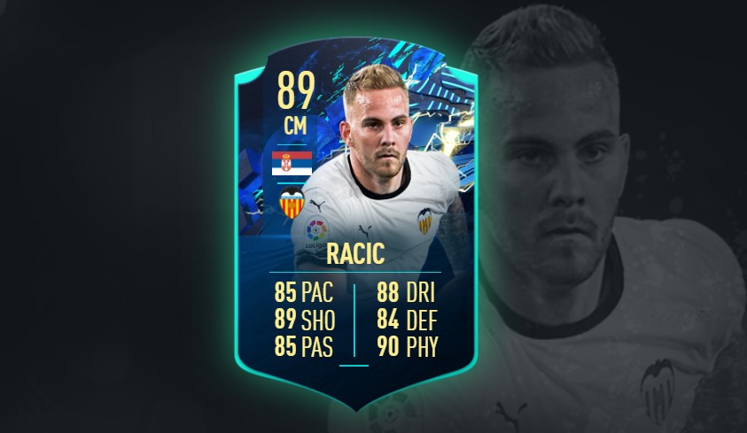 FIFA 21 Uroš Racic TOTS SBC: Cheapest solutions, rewards, stats