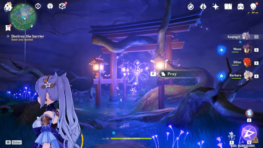 How to Destroy the Barrier and complete the Sacrificial Offering World Quest