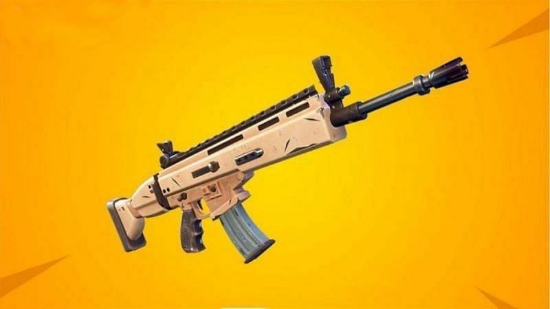 Fortnite Golden Scar Assault Rifle: How to get the new Exotic and stats