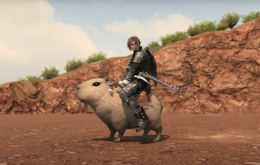 How To Get The Mehwapyarra (Capybara) Mount In FFXIV: Dawntrail
