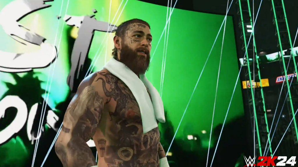 Post Malone hand-picked young band for his WWE 2K24 entrance theme